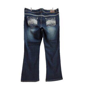 Maurices Dark Blue Boot Cut Jeans